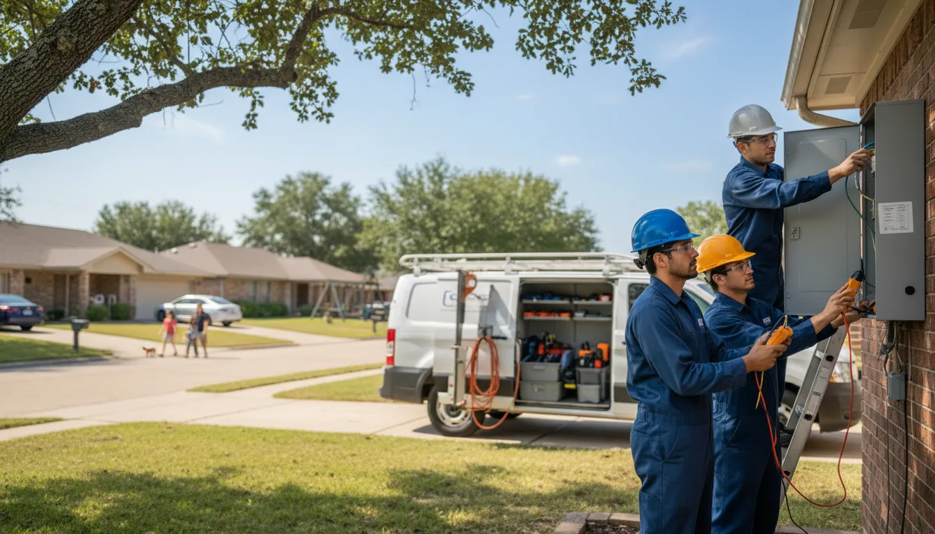 Certified electrician providing emergency electrical services in Somersville, CT